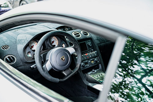 Lamborghini Gallardo Superleggera sportwagen interieur
