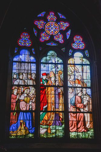 Notre Dame in Epine, stained glass windows