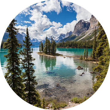 Spirit Island, Jasper NP van Bart van Dinten