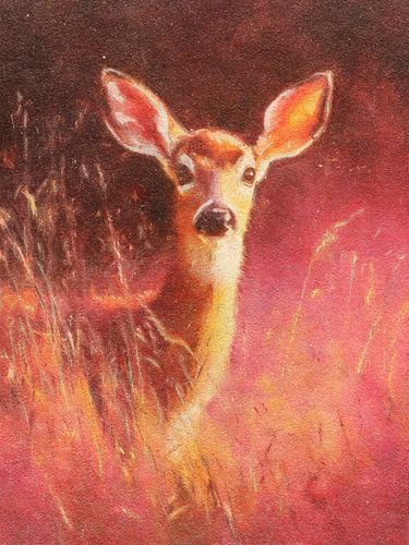 Calf in the Evening Glow