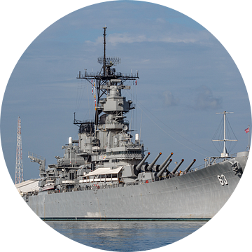 Slagschip USS Missouri (BB-63). van Jaap van den Berg
