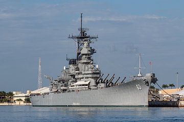 Slagschip USS Missouri (BB-63). van Jaap van den Berg