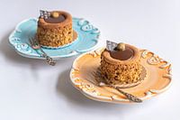 Stilleven met gebakjes