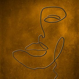 The golden woman by Hilde Remerie Photography and digital art