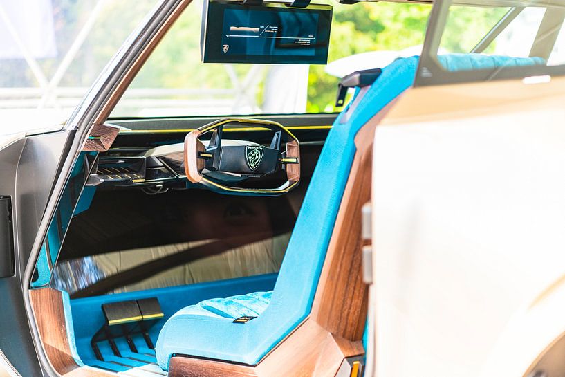 Peugeot e-LEGEND CONCEPT auto interieur van Sjoerd van der Wal Fotografie