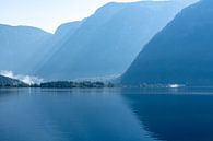 Hallstätter See am Morgen von Peter Baier Miniaturansicht