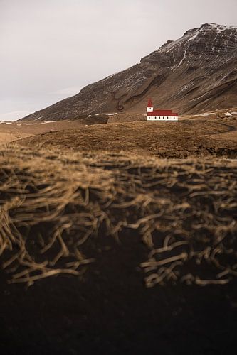 Église de Vík í Myrdal, Islande sur Kayleigh Heppener