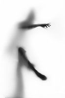 Schaduw dans silhouet
