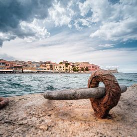 Einmaliger Hafenblick, Insel Kreta/ Rethymno von Sven Hilscher
