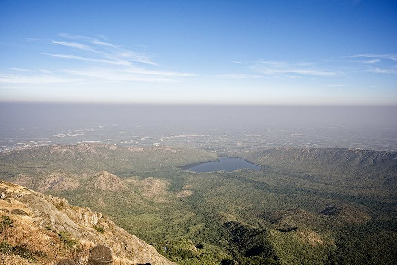 Mont Girnar, sommet sacré de Junagadh par Frank Photos