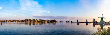 Zaandam en de Zaanse Schans, panoramafoto