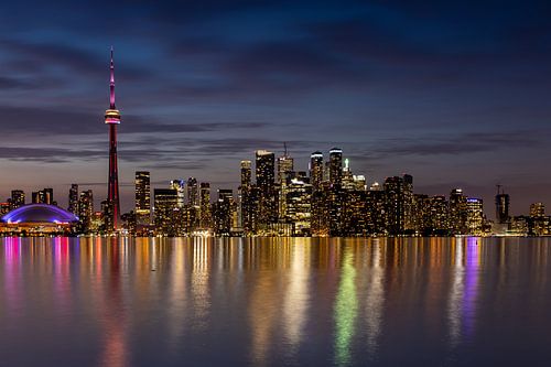 De skyline van Toronto