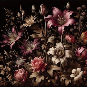 VINTAGE COLOURFUL BOTANICAL-10