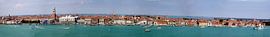 Panorama of the Italian city of Venice