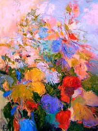 Kräftige Farben und zarte Blütenblätter von Dorothy Fagan