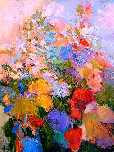 Levendige kleuren en delicate bloemblaadjes