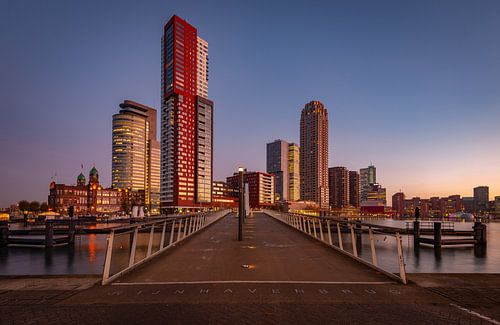 Rijnhaven-Brücke und Kop van Zuid