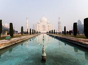 Reflektion des Taj Mahal von Shanti Hesse Miniaturansicht