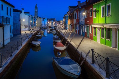 The colored houses of Burano