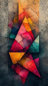 Abstraktes Origami