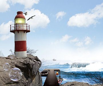 Photoshop: Lighthouse Art by Mark