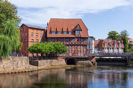 Lüner Mühle, Ilmenau, Hotel Bergström, Old Town, Lüneburg, Lower Saxony, Germany, Europe