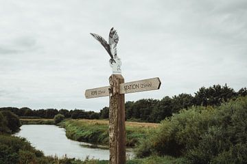 De wegwijzer | Reisfotografie | Engeland, UK van Sanne Dost