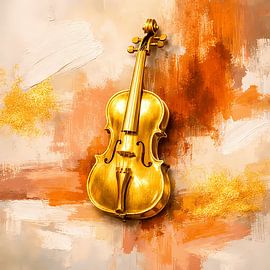 Golden Symphony in Oil by ButterflyPix
