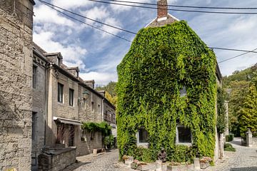 DURBUY Vieille maison avec lierre sur Paul Veen