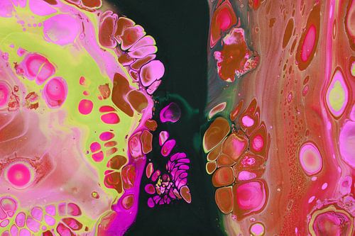 Neon-Spuren von Joke Gorter