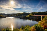 Okertalsperre dam near Altenau in the Harz Mountains in the Goslar district, Germany