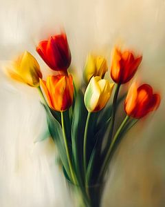 Verträumte Tulpen