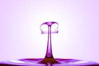 Splash-Kollision in Lila