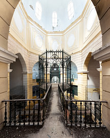 Light beneath the dome of the abandoned prison by Times of Impermanence