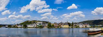 Traben-Trarbach sur la Moselle, photo panoramique sur Gert Hilbink