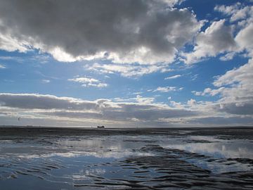 Waddenzee vanaf Terschelling van Taco Ruiten