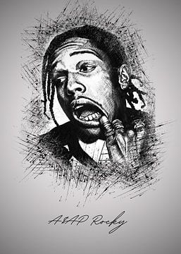A$AP Rocky by Albi Art