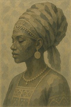 Silent Power - Portrait in Earthly Harmony by But First Framing