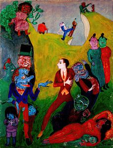 Nils Dardel  - Ohne Verzeihung (1919)
