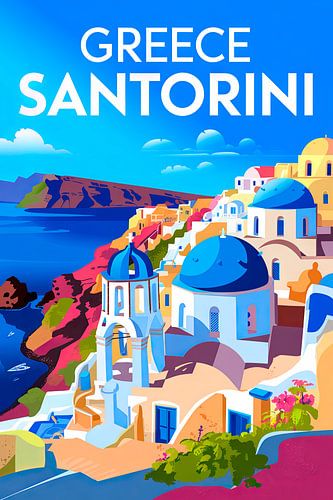 Santorini: Grieks paradijs