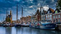 Hoorn harbour near the Main Tower