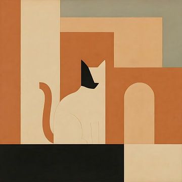 Cat Abstract