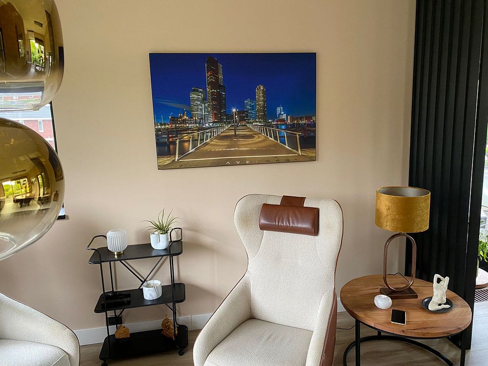 Die Rijnhaven-Brücke in Rotterdam von MS Fotografie | Marc van der Stelt