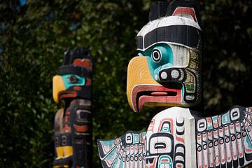 totems de l'île de Vancouver.