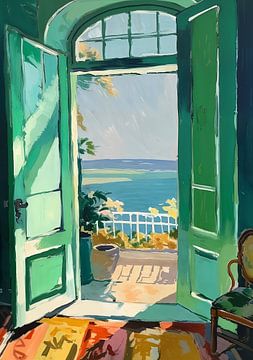 Matisse inspires Open Window by Niklas Maximilian