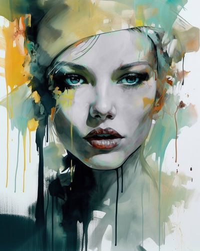 Contemporary art portret