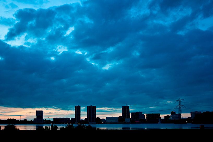 Skyline van Almere by André van Bel