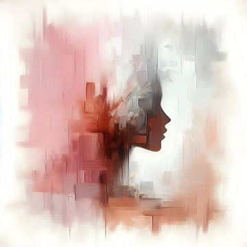 Abstract Silhouet van FoXo Art