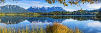 de Barmsee in het Werdenfelser Land van Walter G. Allgöwer thumbnail