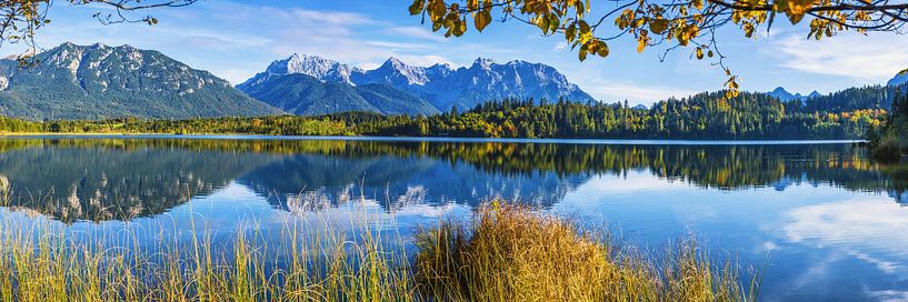 de Barmsee in het Werdenfelser Land van Walter G. Allgöwer